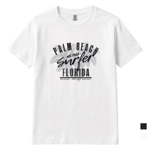 PALM BEACH 라운드 남여공용 반팔C 2컬러