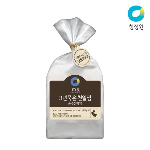 3년묵은 천일염 800g