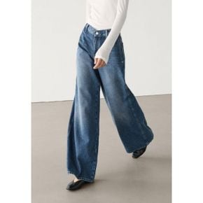 4996795 Massimo Dutti Flared Jeans - blue