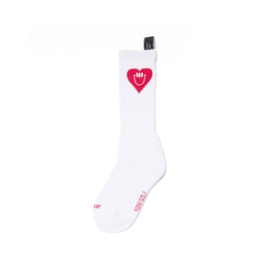 [욜프] 하트 필드 삭스 화이트 - YORF HEART FIELD SOCKS WHITE