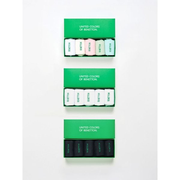 파스텔 데일리 크루 삭스 5족 선물세트