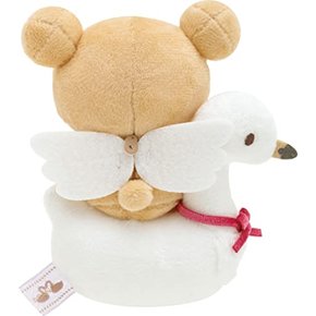 San X Rilakkuma Swan and Golden FlowersBurasage Plush 및 Swan MF86501