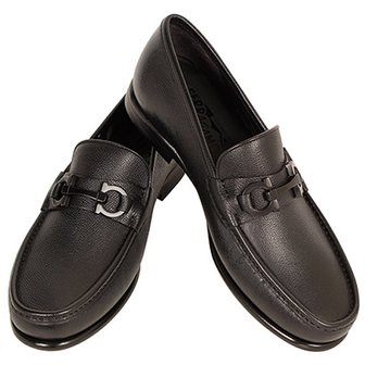  FERRAGAMO로퍼 CROWN 0688525 NERO / 남성 로퍼