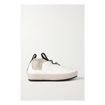 HOLDEN 홀덴 Stretch-knit Trimmed Quilted Shell Slippers 아이보리 17411127376849838