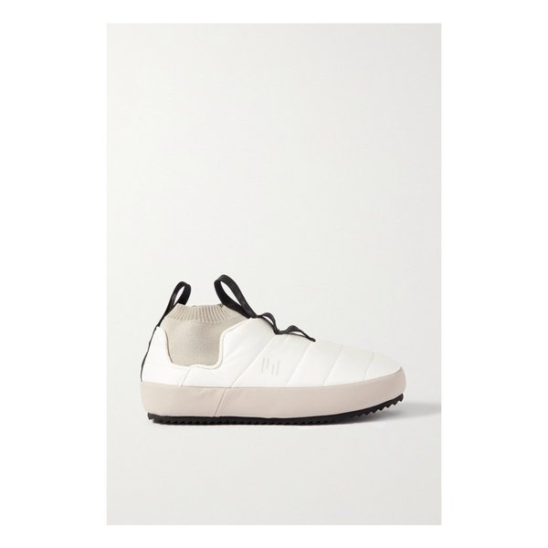 홀덴 Stretch-knit Trimmed Quilted Shell Slippers 아이보리 17411127376849838