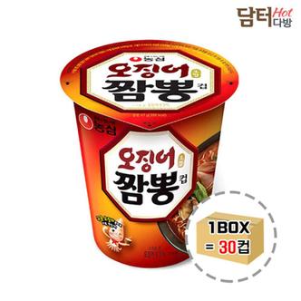 제이큐 농심 오징어짬뽕 소컵 1BOX  (30컵)