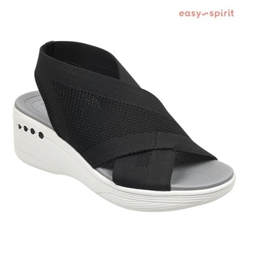 EASY SPIRIT 여성 컴포트 니트 샌들 블라스트 W9DBLAS0M11ES [BLACK]