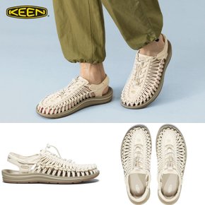 킨 KEEN 유니크 남성 샌들 화이트