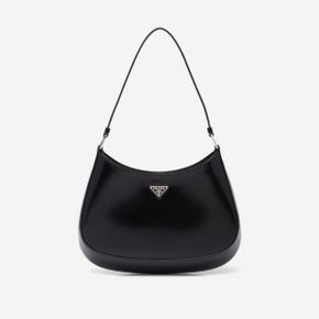 프라다 클레오 브러쉬드 레더 숄더백 블랙 Prada Cleo Brushed Leather Shoulder Bag Black