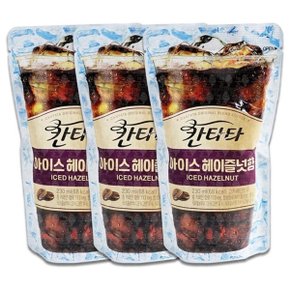 [리미드] 칸타타 시원한 아이스 헤이즐넛 아메리카노 230ml X 3개
