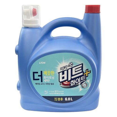 비트 플 일반드럼겸용 액체세제 화이트 6L-O