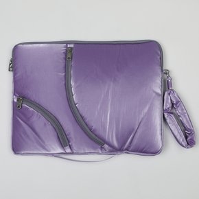 Lake 16 Laptop Clutch_Purple