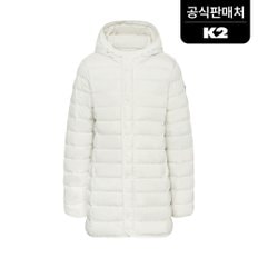 공식 여성 25 FW 시그니처 경량 롱 다운 W KWU25564FK