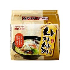 삼양 나가사끼 짬뽕 115g 멀티5입 x8개