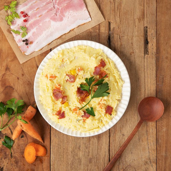 베이컨에그포테이토5mix브런치샐러드 200g