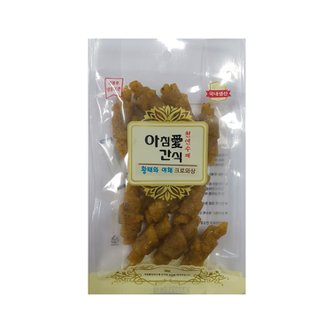  아침애 수제간식 황태와야채  크로와상 120g