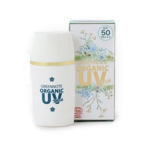 [에코서트 유기농 인증] 유기농 UV 우유 SPF50 PA+++ 민감한 피부·아기에게