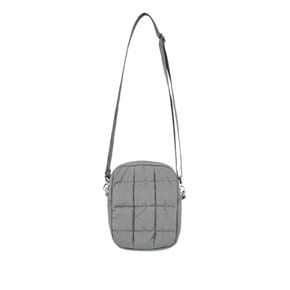 NEW SYMBOL RIVET QUILTING MINI CROSS BAG GRAY 뉴심볼로고 그레이 ACBLSM-GRY