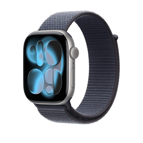 정품 46mm 앵커 블루 스포츠 루프 MFFH4FE/A