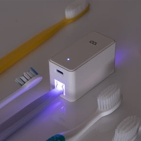 클린이퓨어S 휴대용 UV-C 칫솔 살균기 무선 아기 미니 치솔 건조기 1인용 소독기