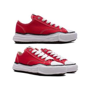 26SS 여성 피터슨 OG 솔 캔버스 스니커즈 레드 A01FW702 RED