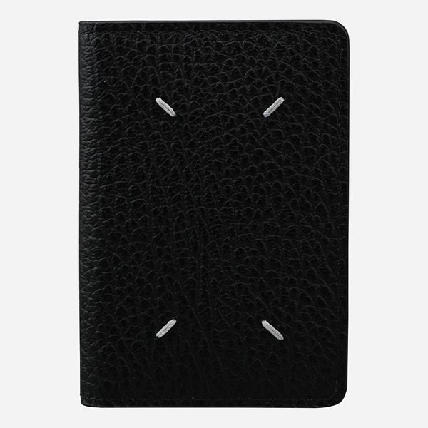 [시흥점] [마르지엘라]6S SA1VX0011 P4455 T8013 스티치 폴드 카드 지갑 블랙