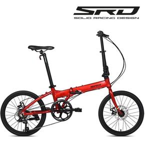 SRD 알루미늄 미니벨로 접이식자전거 폴드로버20 시마노7단 디스크브레이크