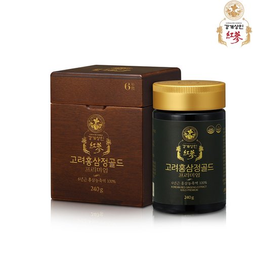 프리미엄홍삼정골드(240g)[진세노사이드 17mg/g, 쇼핑백동봉]