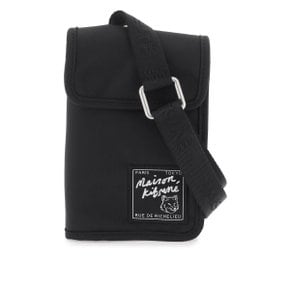 [메종 키츠네] Cross Body Bags MM05362WQ1001 BLACK