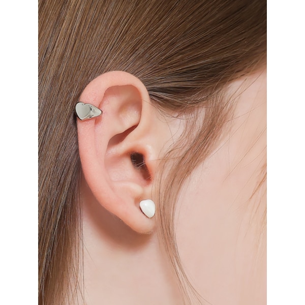 [aube] Heart Ear Cuff AE024
