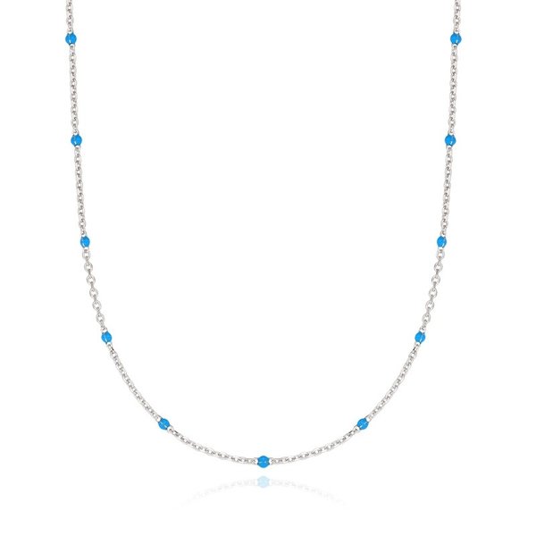 에폭 실버 터키석 목걸이 TNSSVW4130-BL