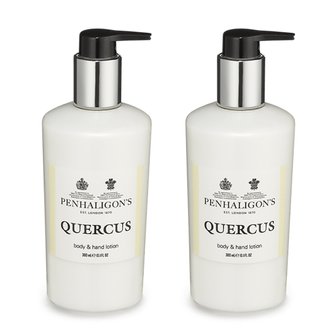  Penhaligon`s Quercus Body and Hand Lotion 펜할리곤스 쿼커스 바디 앤 핸드 로션 300ml 2팩