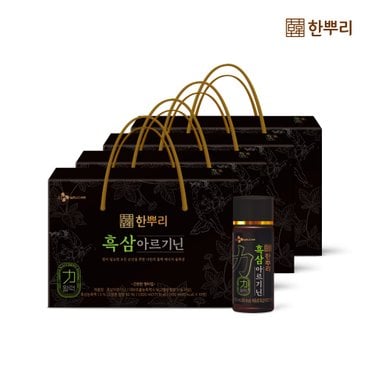 CJ웰케어 한뿌리 흑삼아르기닌 100ml*10병 x 4개