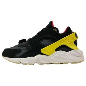 5349028 NIKE Air Huarache Sneaker In Black/yellow Strike-White