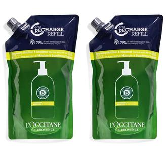  [해외직구] L`OCCITANE 록시땅 파이브허브 딥 모이스춰라이징 샴푸 리필 500ml 2팩