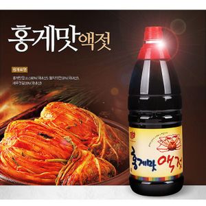 제이큐 양조간장 간장 홍게맛 액젓 1.8L