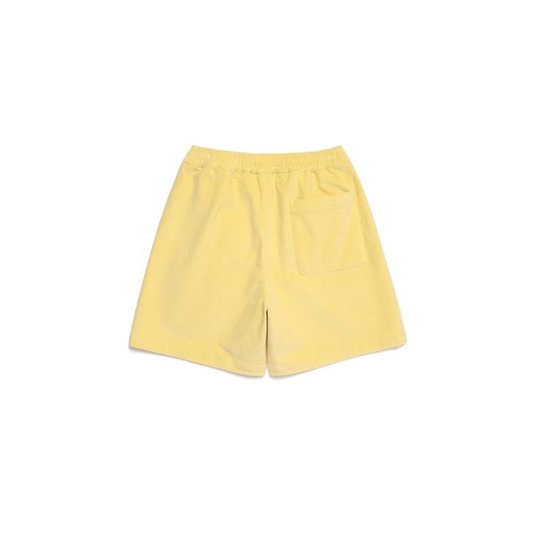 코듀로이 하프 팬츠 (옐로우)