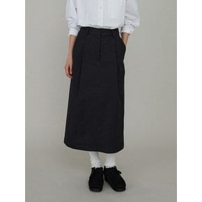 Le cotton skirt_black