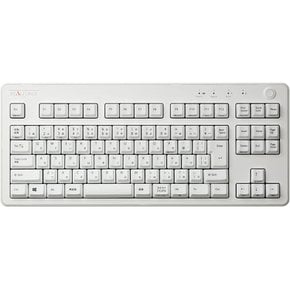 리얼포스 R3 하이브리드 TKL 45g, 일본어, 화이트, 91키, 저소음