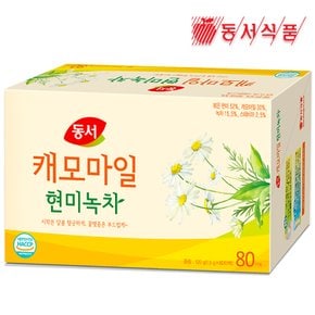 캐모마일 현미녹차 80T