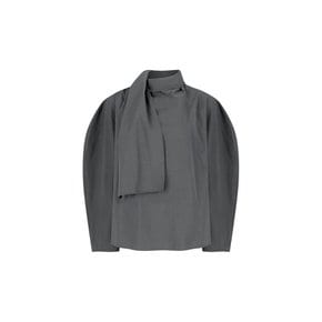 아모멘토 26FW Cotton Scarf Top (2 Colors)