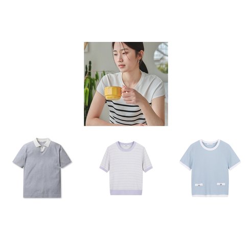 폴햄 남여 25SS 시즌오프 카라넥&니트 4종택일 (PHF2ET1040,PHF2ER2020,PHF2ER2040,PHF2ER2060)