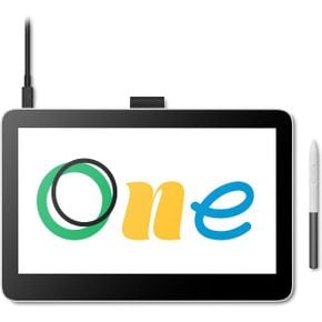 영국 와콤 드로잉 테블릿 Wacom One 13 Touch drawing tablet with 13.3 multitouch screen Full