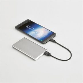 퀵 USB 3.1 타입C 고속 충전 숏 케이블 TC-16 블랙