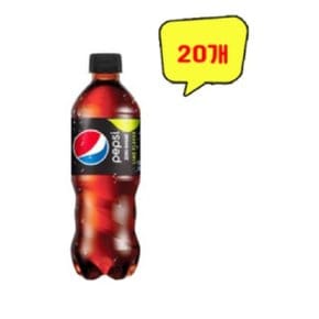 롯데칠성음료 펩시제로 500ml x 20개~