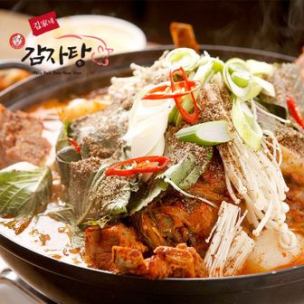 NS홈쇼핑 국내산 등뼈로 만든 김가네 감자탕1.2kg(2인분)+3kg(5인분) 동아식품..[30283031]