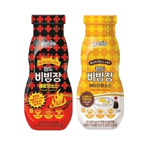 비빔장 매운맛200g x1개+비빔장 버터간장맛200g x1개