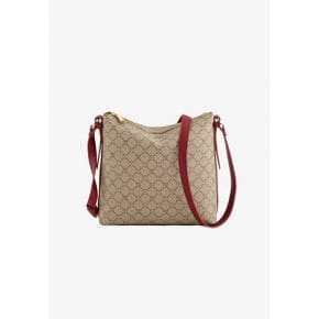 5226598 Carpisa FIORENZA - Across body bag beige burgundy