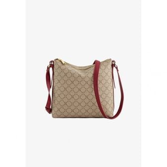 이스퀘어 5226598 Carpisa FIORENZA - Across body bag beige burgundy