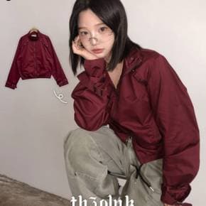 / 루엠 하프넥 스터드 투웨이 트러커 바람막이 자켓